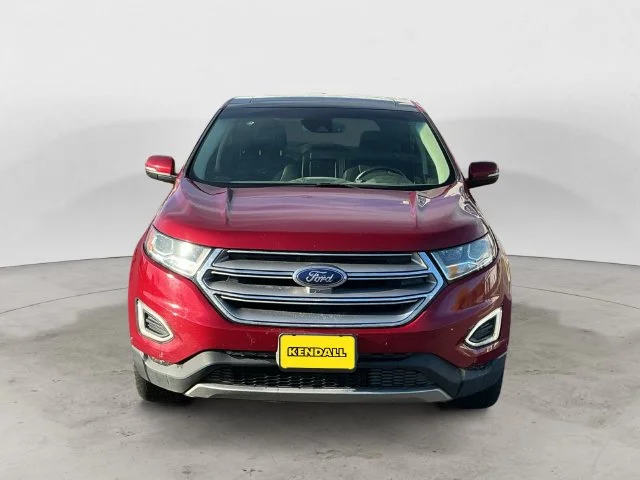 Used 2017 Ruby Red Metallic Ford Titanium image 2