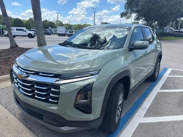 Certified Used 2025 Green Chevrolet LT image 2