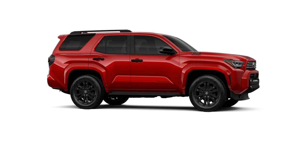 New 2026 Supersonic Red Toyota Platinum image 13