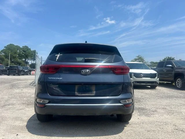 Used 2021 Blue Kia LX image 4