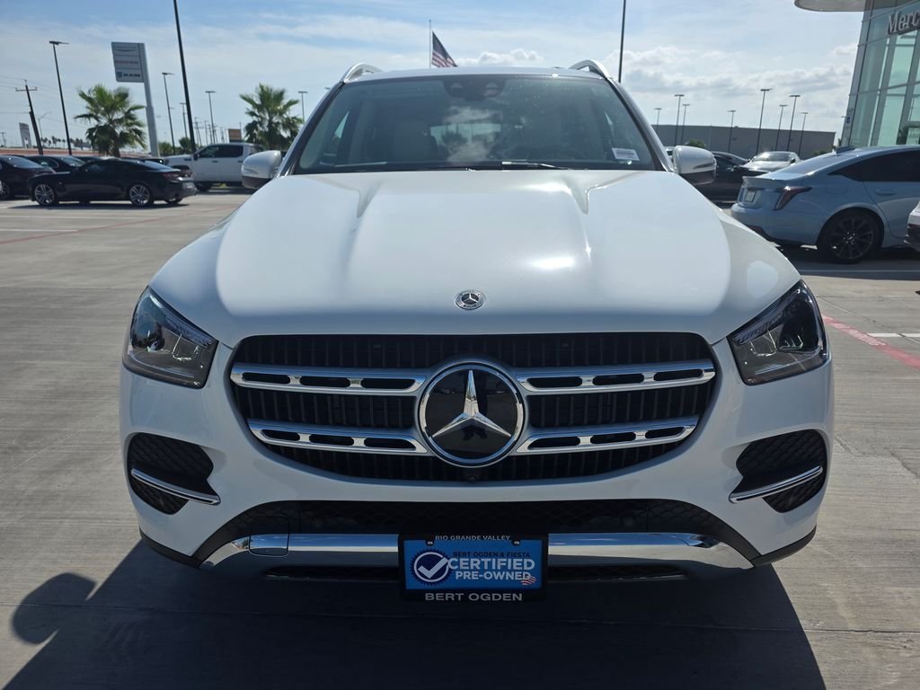Certified Used 2025 White Mercedes-Benz GLE 450e image 2