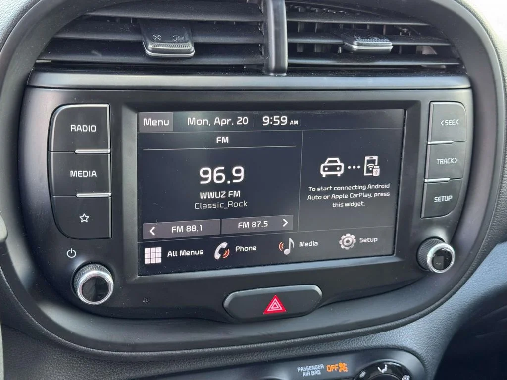 Used 2022 Black Kia LX image 3