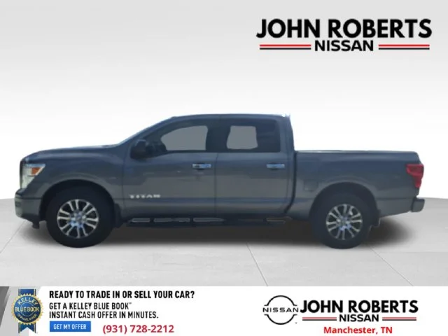 Used 2021 Nissan Titan SV with VIN 1N6AA1EFXMN512780 for sale in Manchester, TN
