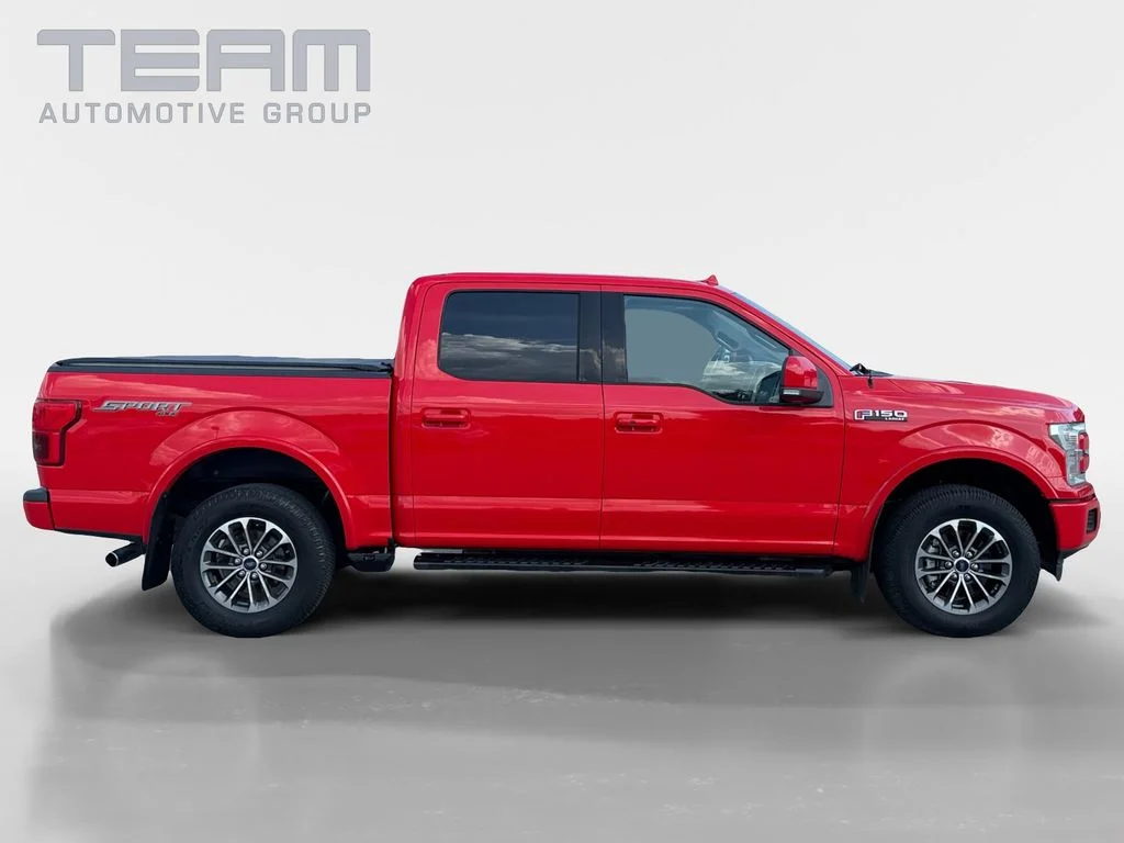 Used 2018 Red Ford Lariat image 8