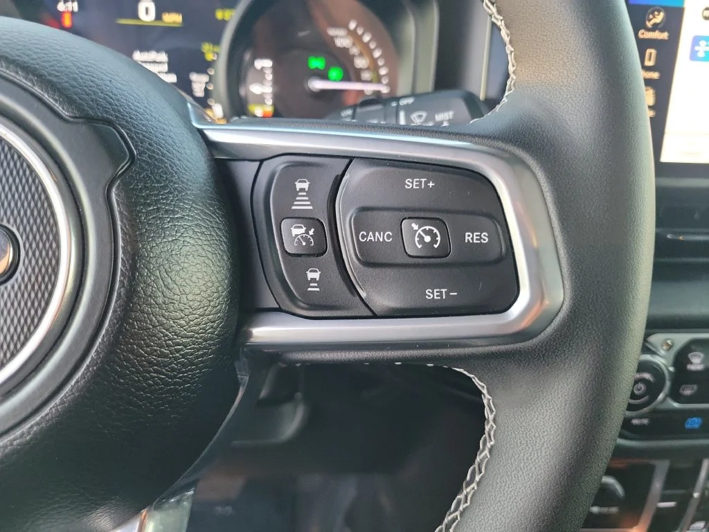 Certified Used 2025 Gray Jeep Sahara 4xe image 26