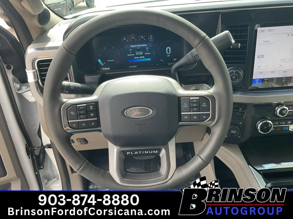 New 2026 Star White Metallic Tri-Coat Ford Platinum image 20