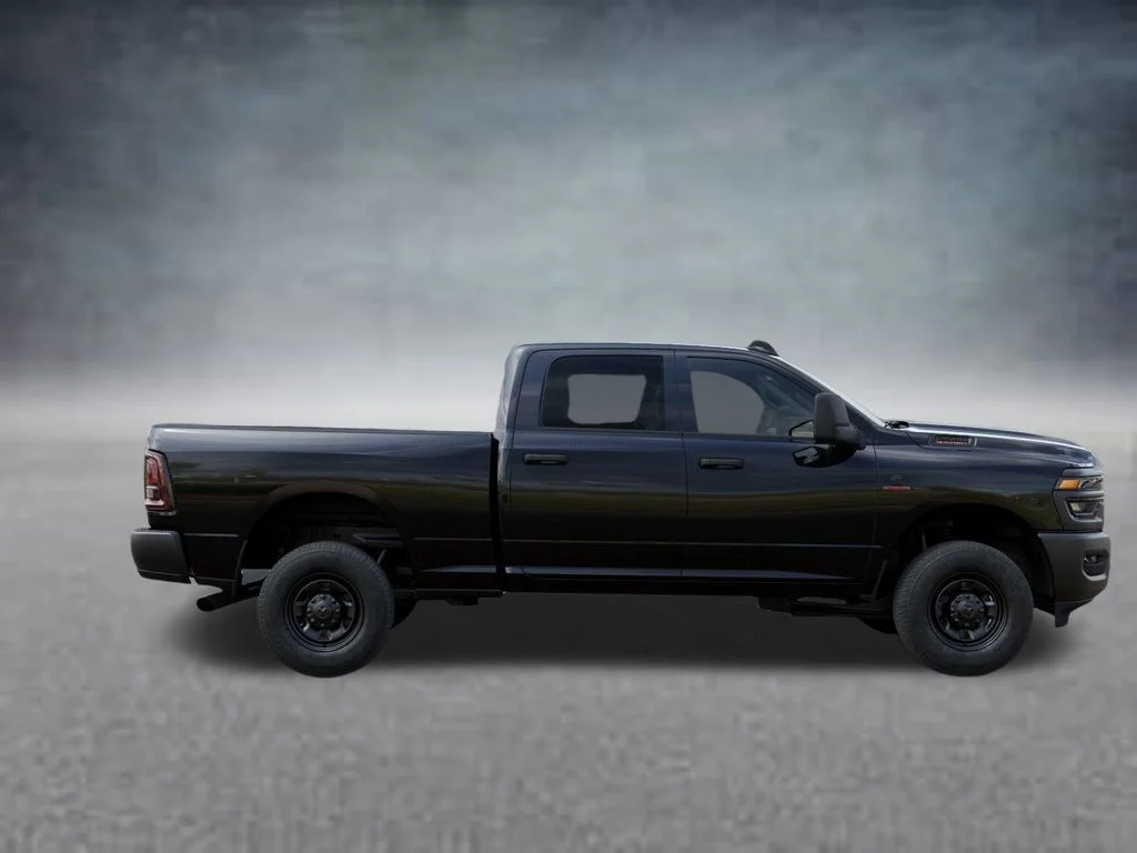 New 2026 Diamond Black Crystal Pearl-Coat Exterior Paint RAM Tradesman image 21
