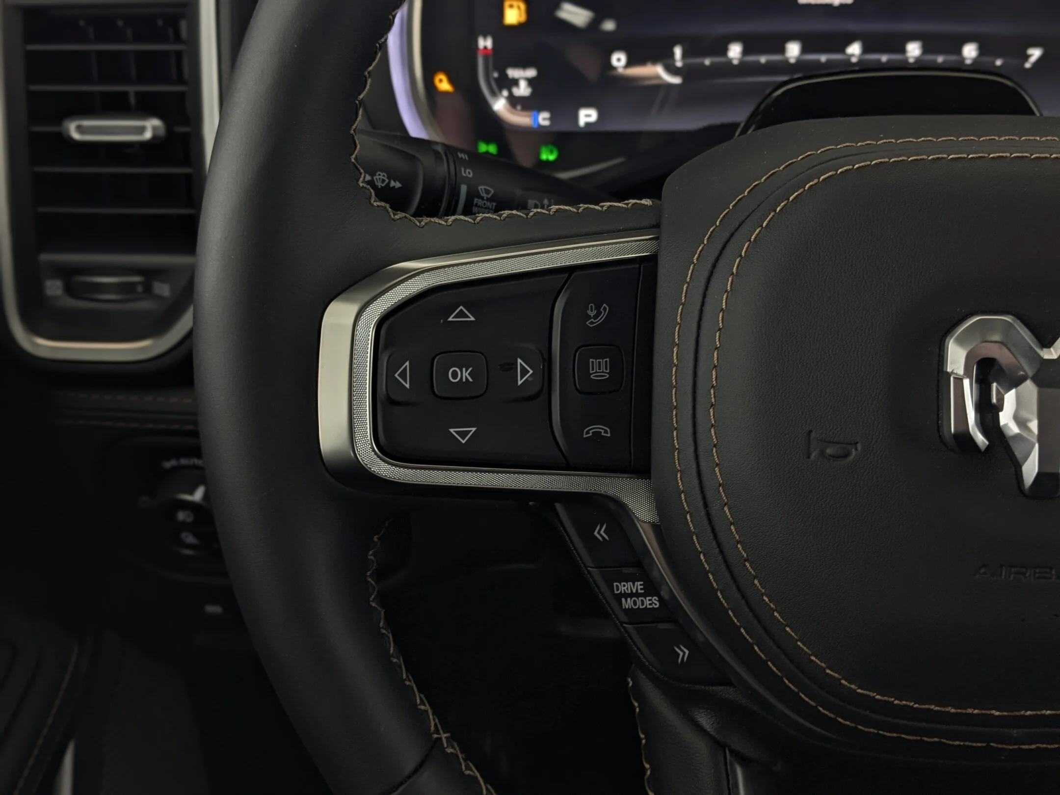 New 2026 White RAM Tungsten - - 4x4 - Massage Seats - Multi-Function Tailgate - Prem Lthr & More! image 16