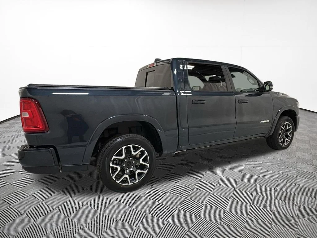 New 2026 Forged Blue Metallic Exterior Paint RAM Laramie image 9
