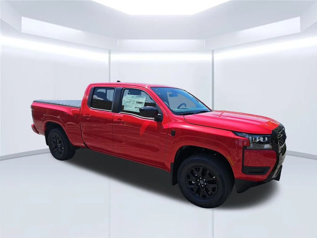 New 2026 Red Alert Nissan Crew Cab SV Long Bed image 8