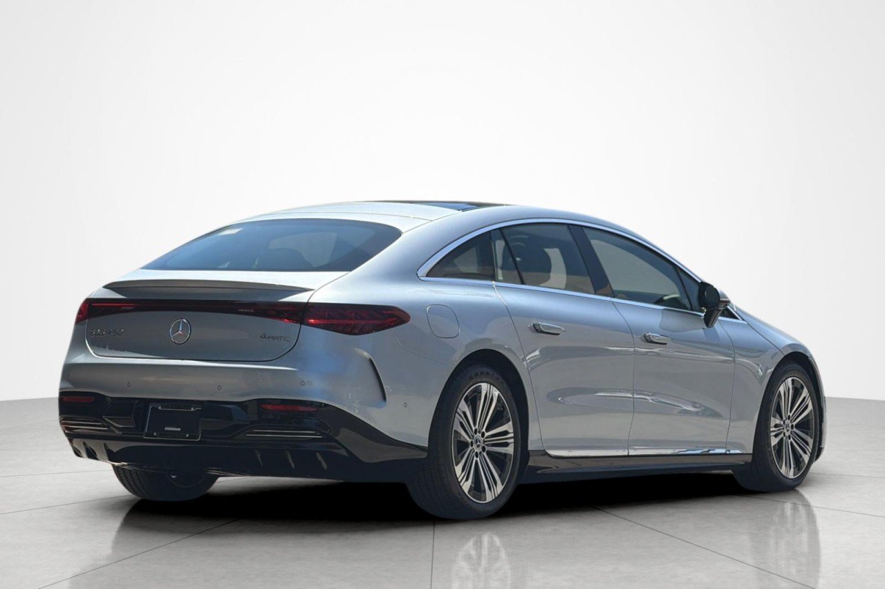 New 2026 Cirrus Silver Metallic Mercedes-Benz EQS 450 4MATIC® Sedan image 5