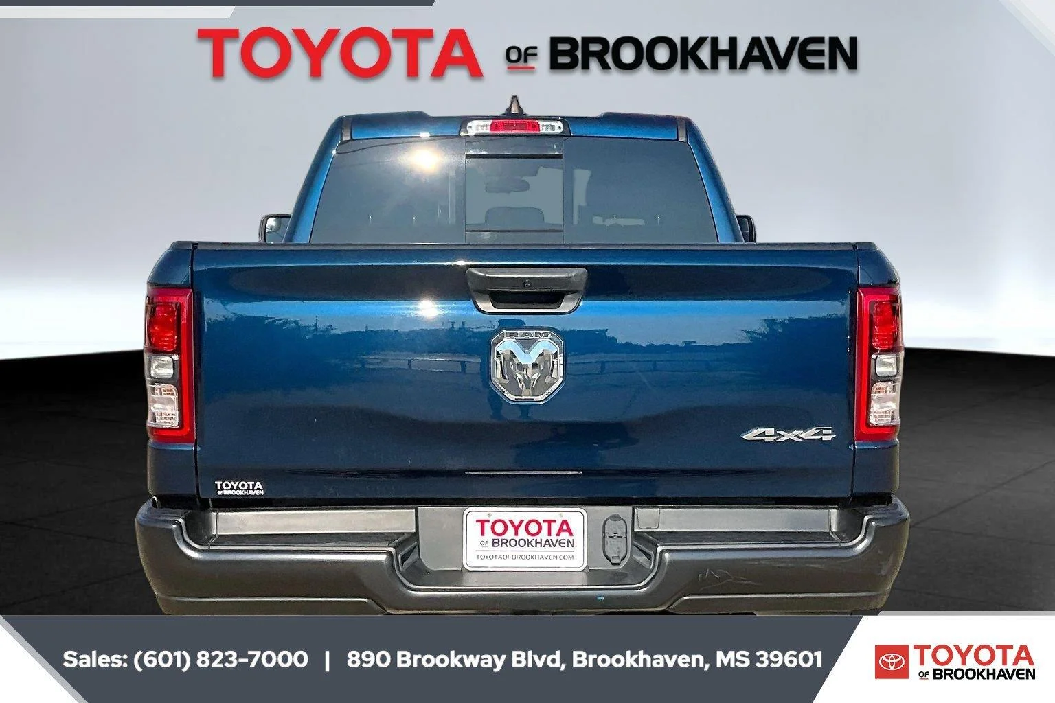 Used 2024 Patriot Blue Pearlcoat Ram Tradesman image 4