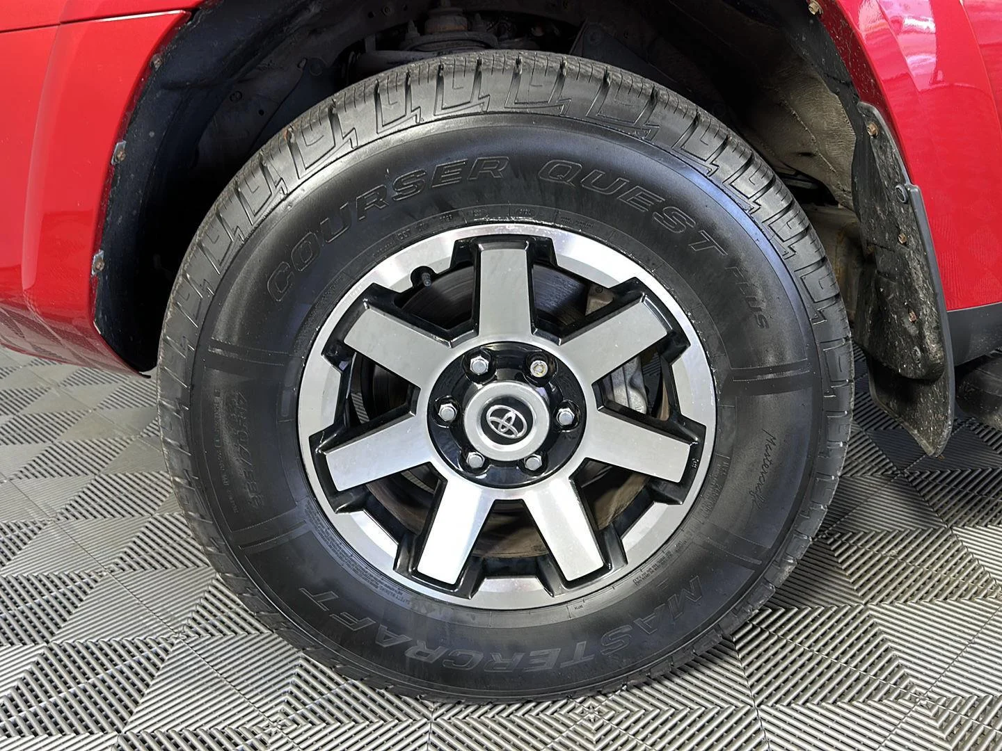 Used 2022 Barcelona Red Metallic Toyota TRD Off Road Premium image 9