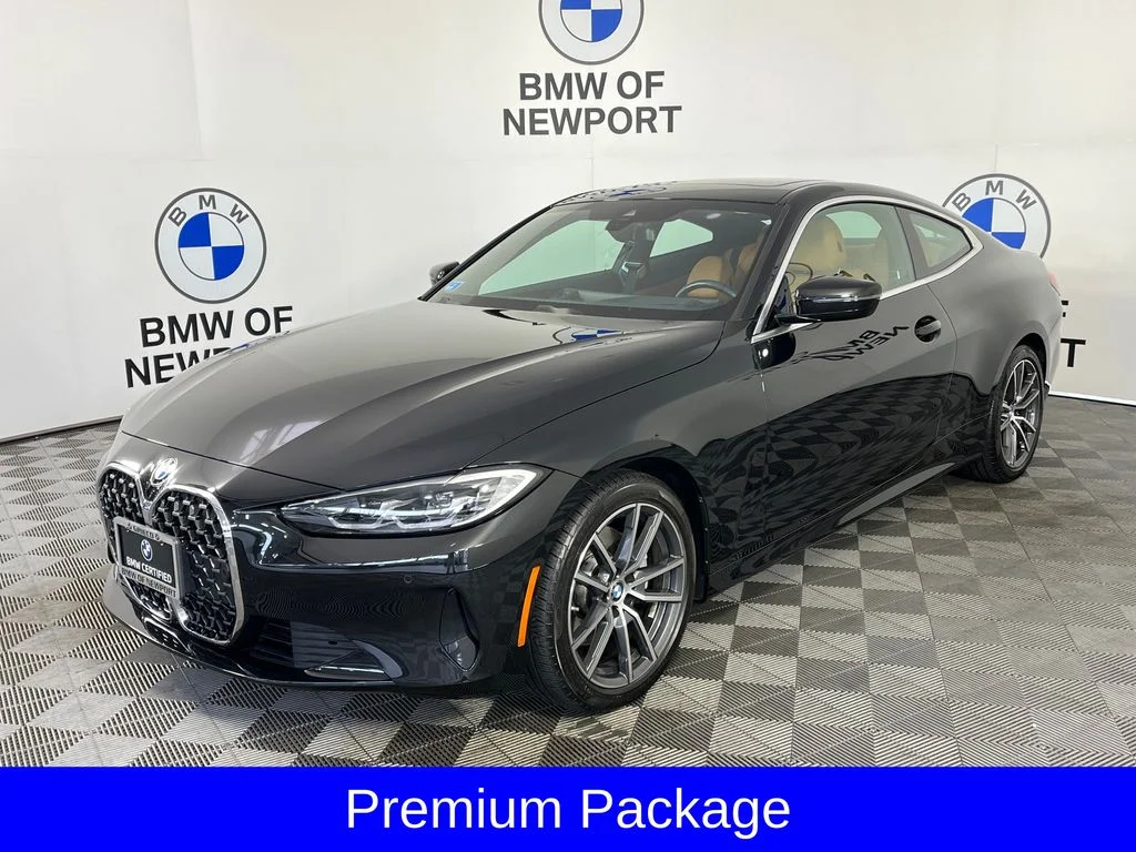 Certified Used 2024 Black Sapphire Metallic BMW 430i xDrive image 3