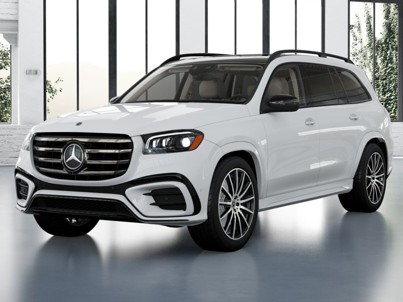New 2026 Polar White Mercedes-Benz GLS 450 image 1