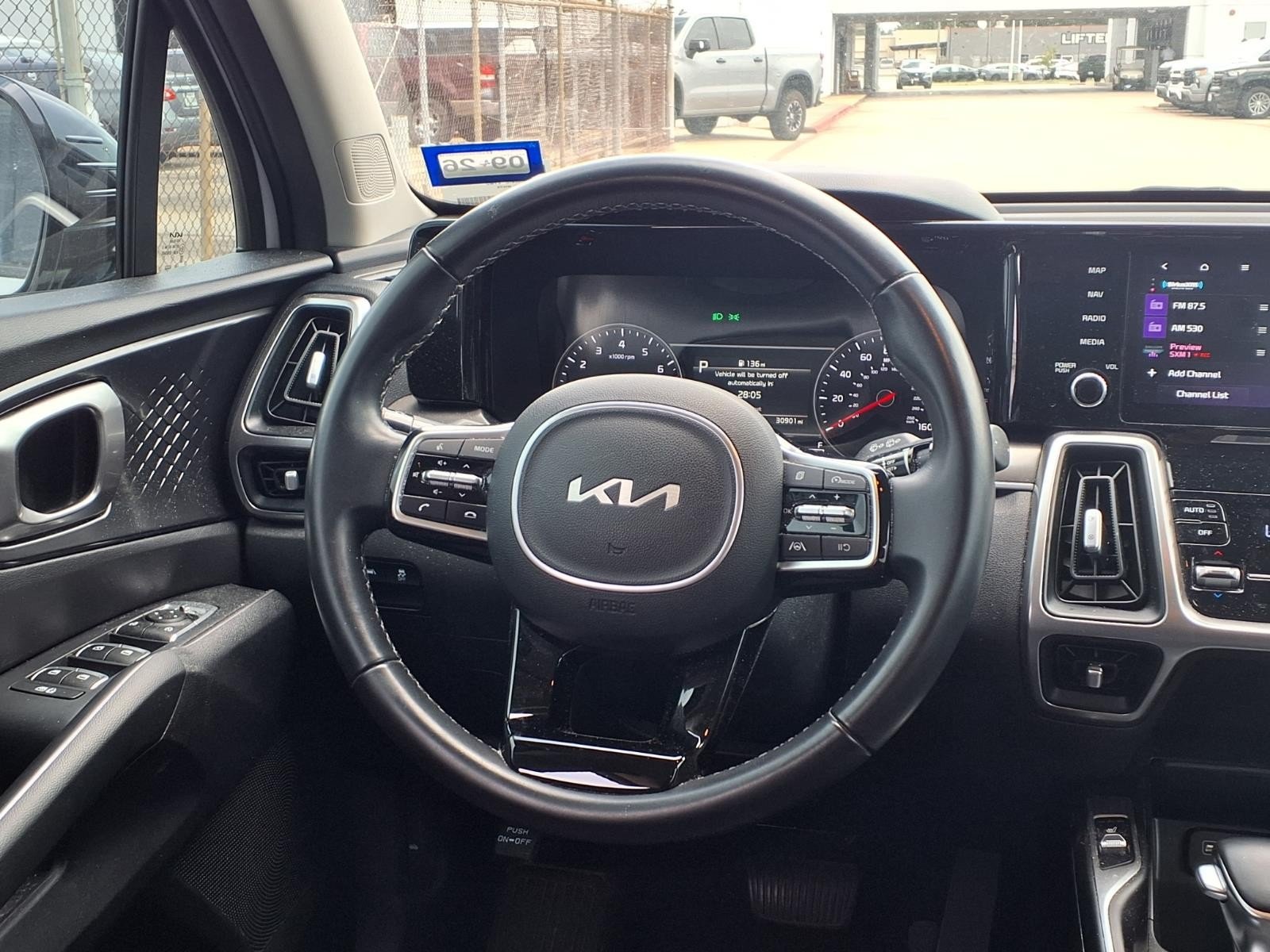 Used 2022 Glacial White Pearl Kia S image 13