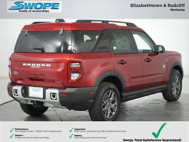 New 2025 Ruby Red Metallic Tinted Clearcoat Ford Big Bend® image 45