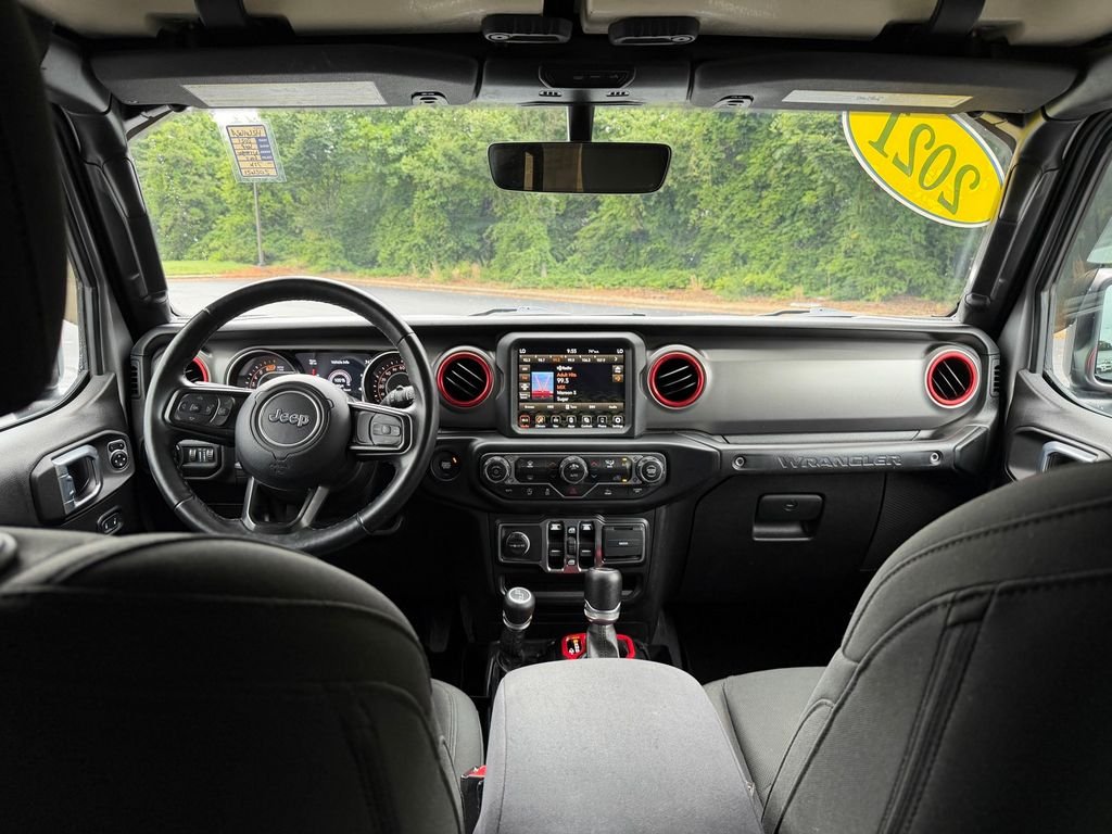 Used 2021 Silver Jeep Unlimited Willys image 18