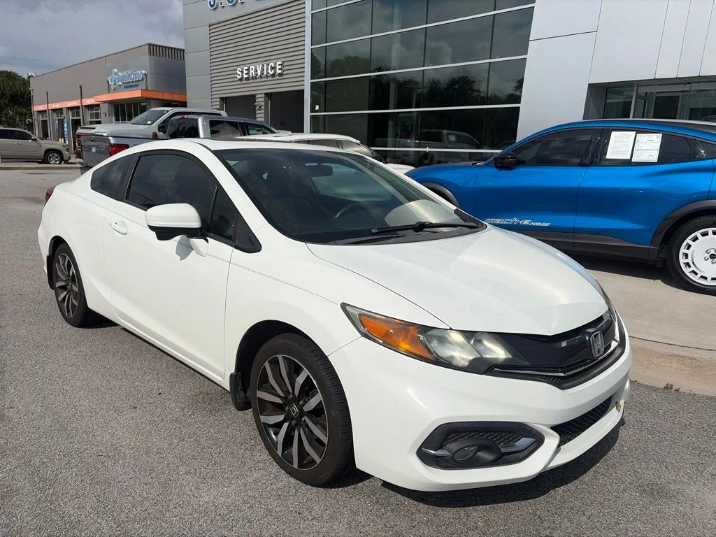 Used 2015 Taffeta White Honda EX-L image 1