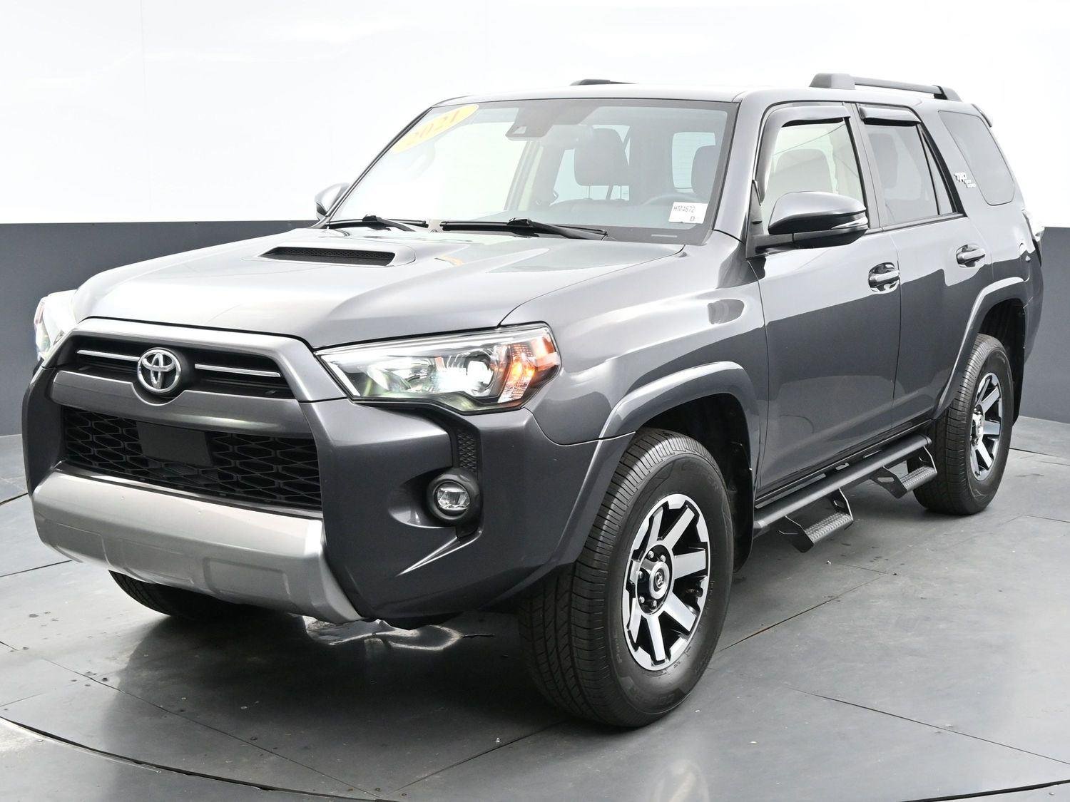 Used 2021 Magnetic Gray Metallic Toyota TRD Off-Road Premium image 3