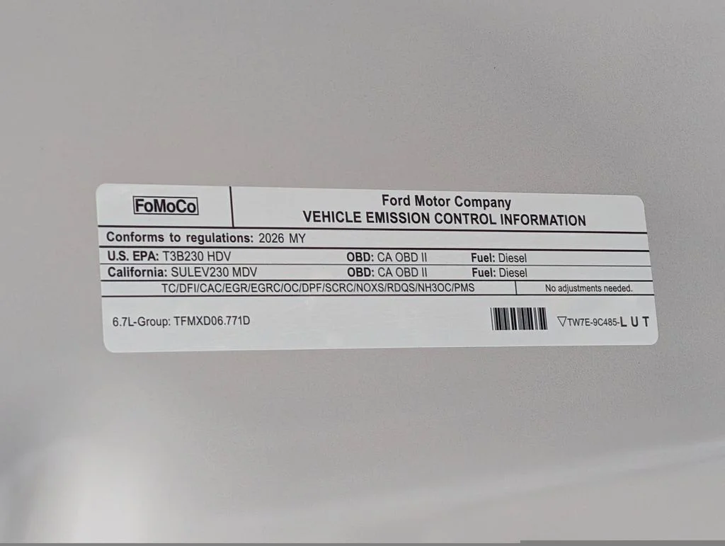 New 2026 Agate Black Metallic Ford F-250® XL image 28