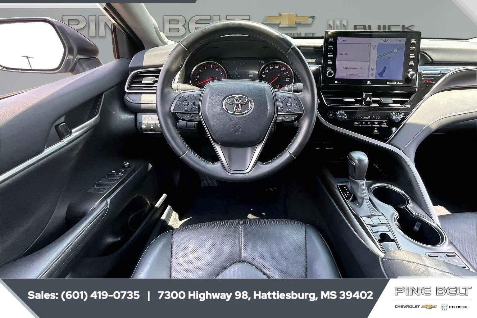 Used 2023 Celestial Silver Metallic/Midnight Black Metallic Toyota XSE image 5