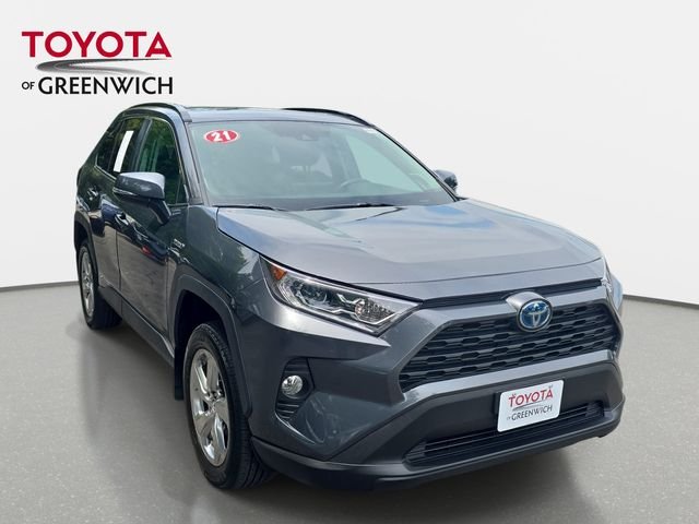 Certified Used 2021 Gray Toyota XLE Premium image 1