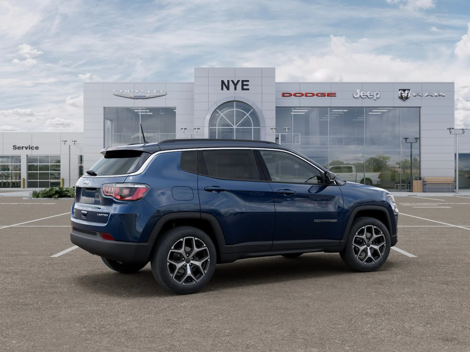 New 2026 Fathom Blue Pearl-Coat Exterior Paint Jeep Limited image 30