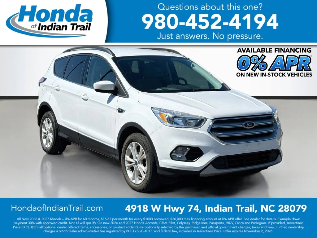 2018 Ford Escape SE