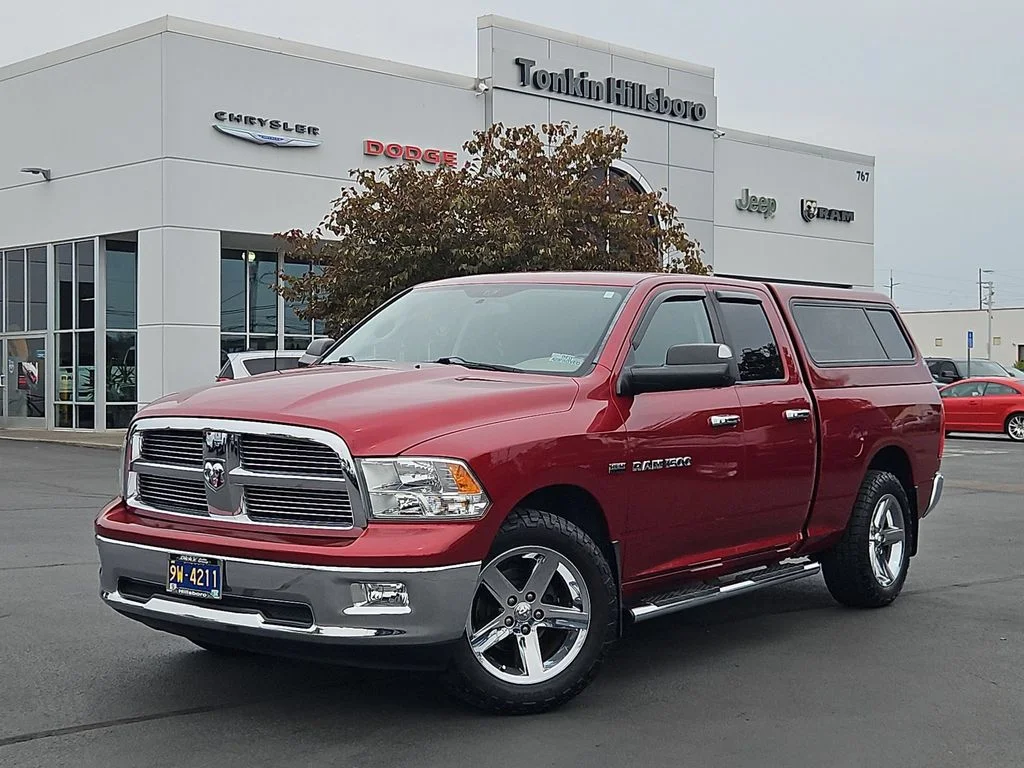 Used 2012 Deep Cherry Red Crystal Pearlcoat Ram Big Horn image 2