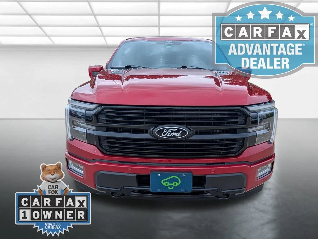 Used 2025 Red Ford Platinum image 28