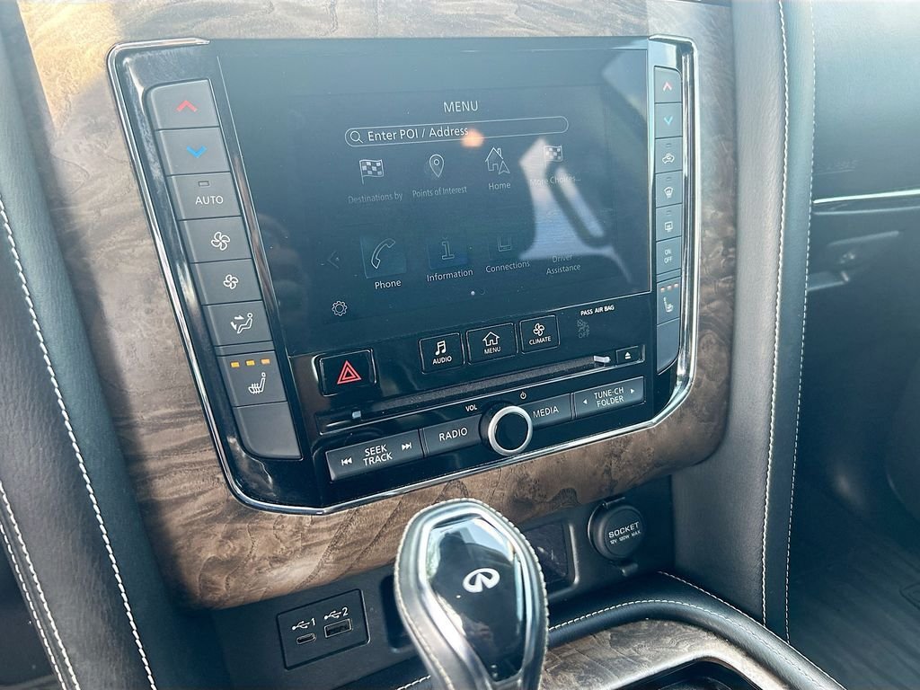 Used 2021 Graphite Shadow INFINITI PREMIUM SELECT image 21