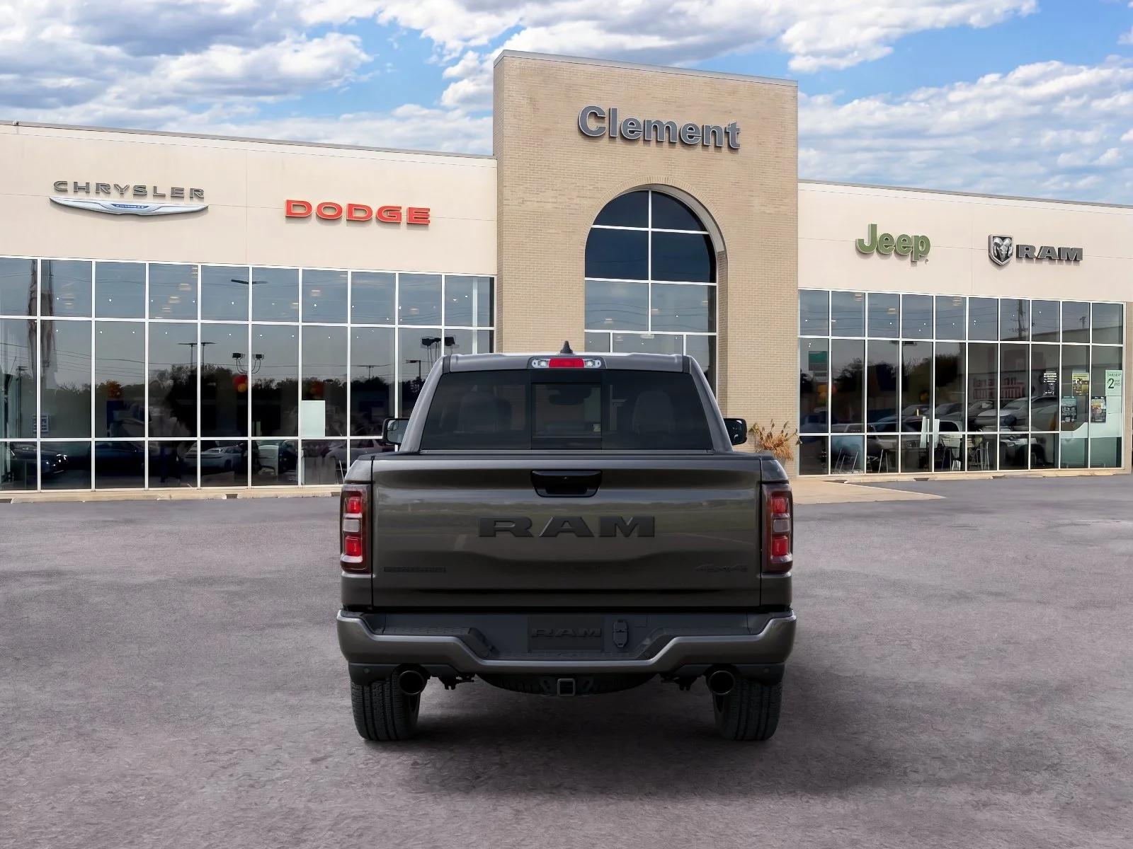 New 2026 Granite Crystal Metallic Clear-Coat Exterior Paint RAM Big Horn/Lone Star image 36