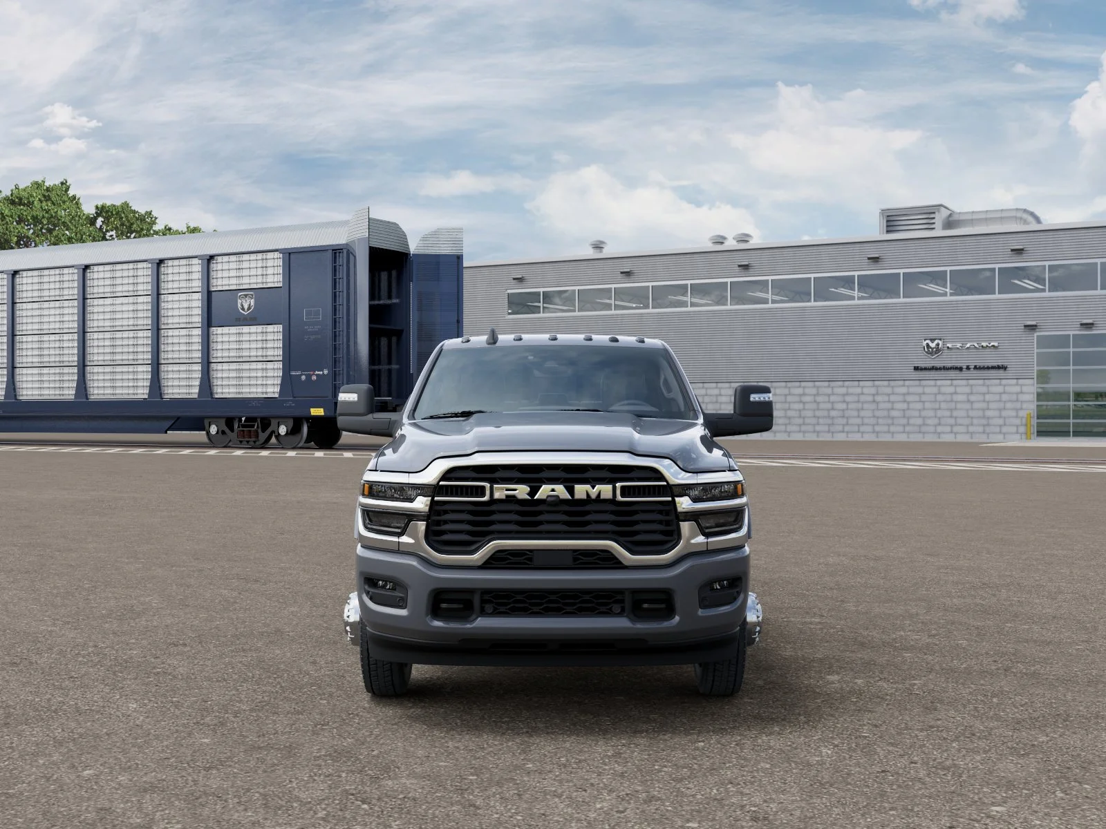 New 2026 Ceramic Gray Clear-Coat Exterior Paint RAM TRADESMAN image 6