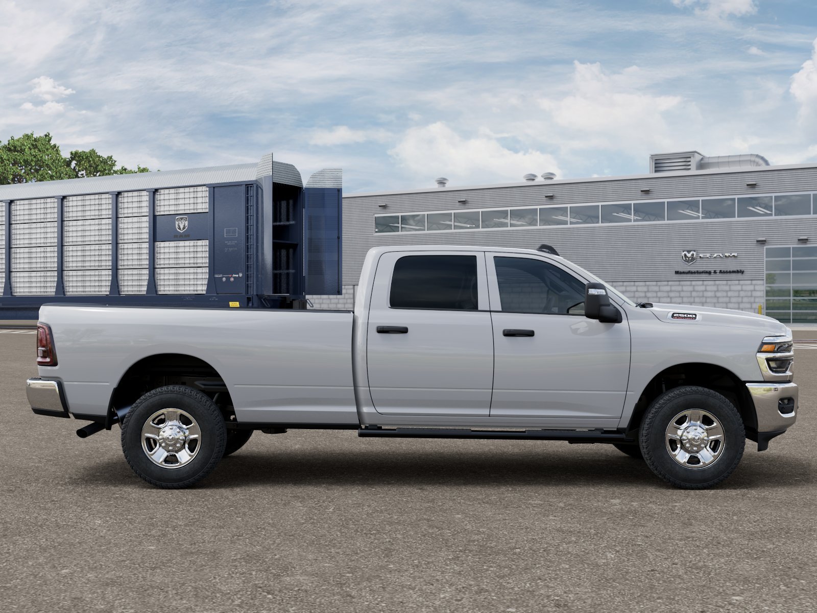 New 2026 Bright White Clear-Coat Exterior Paint RAM Tradesman image 12
