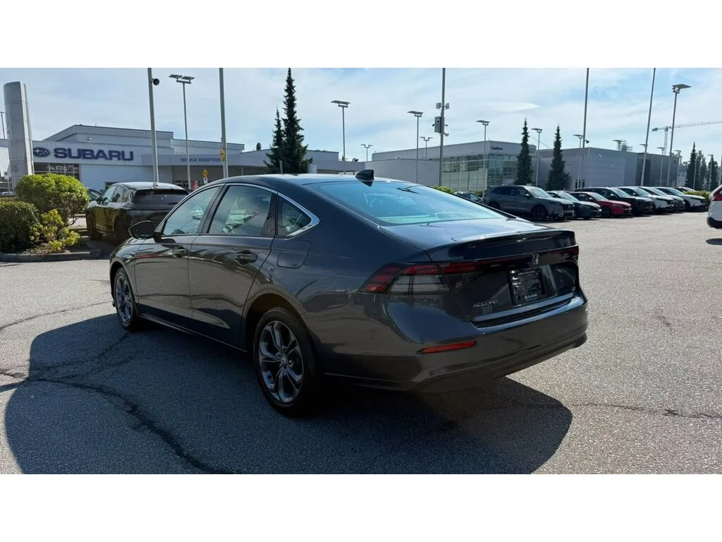 Certified Used 2023 Meteoroid Grey Metallic Honda EX CVT Certified Pre-Owned   Local BC   Neat Condi image 6
