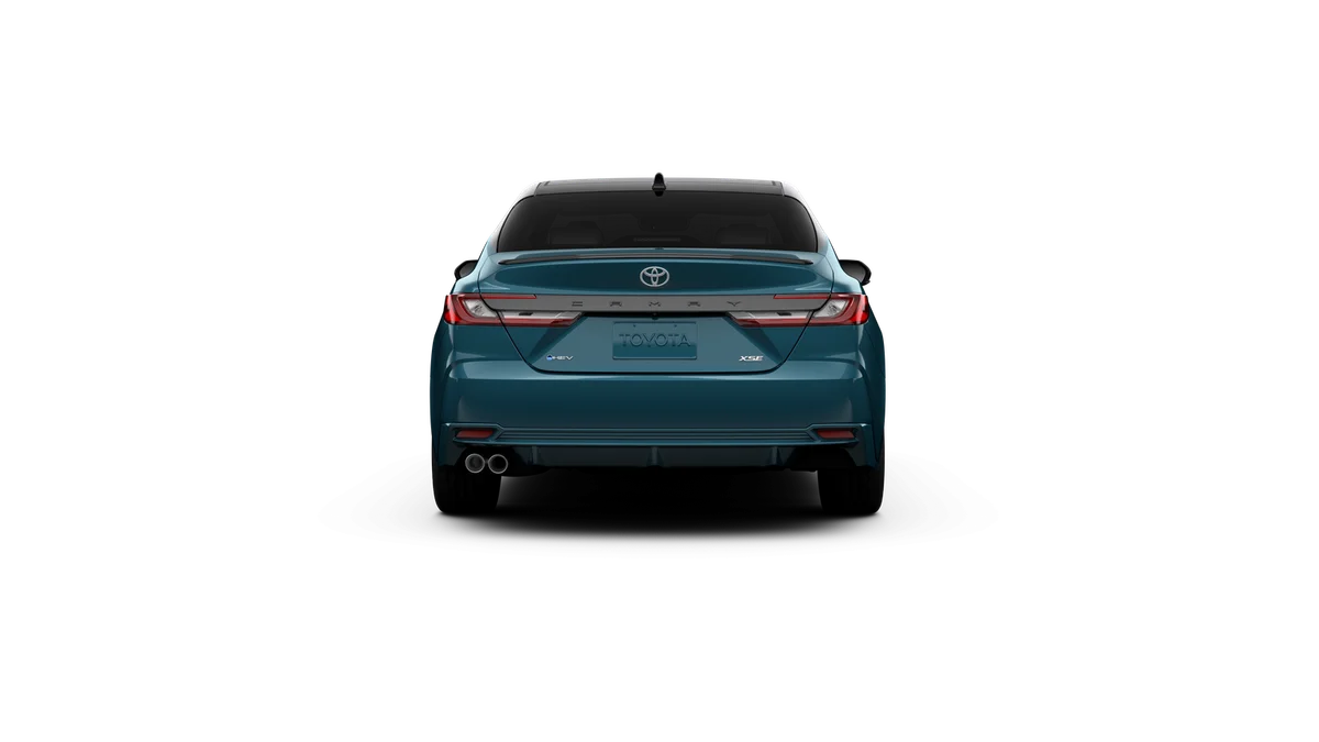 New 2026 Ocean Gem with Midnight Black Metallic roof Toyota XSE image 8