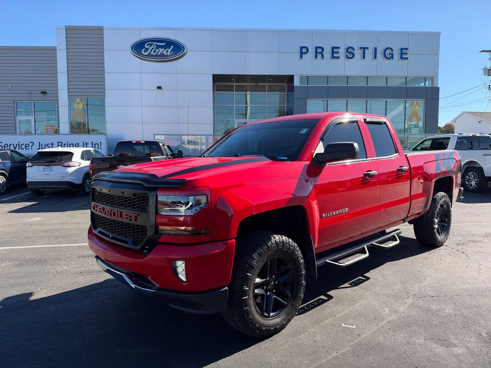 Used 2016 Red Chevrolet Custom image 1