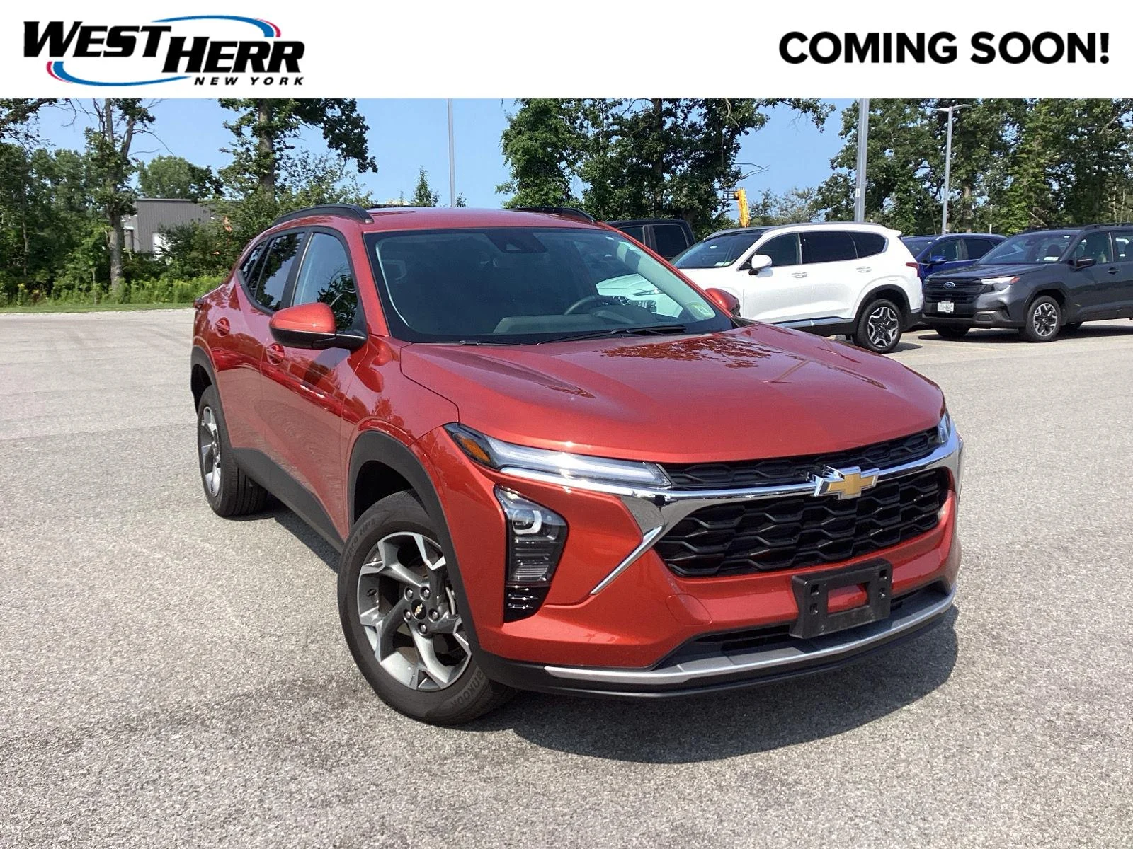 Used 2024 Cayenne Orange Metallic Chevrolet LT image 1