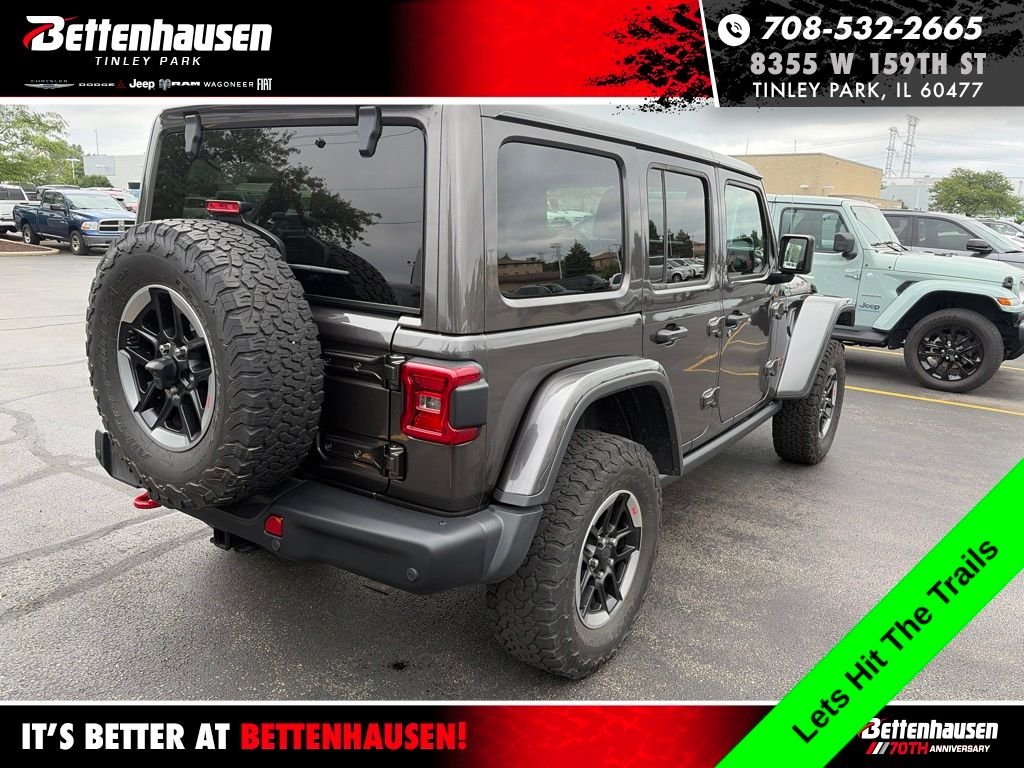 Certified Used 2018 Crystal Metallic Jeep Unlimited Rubicon image 5
