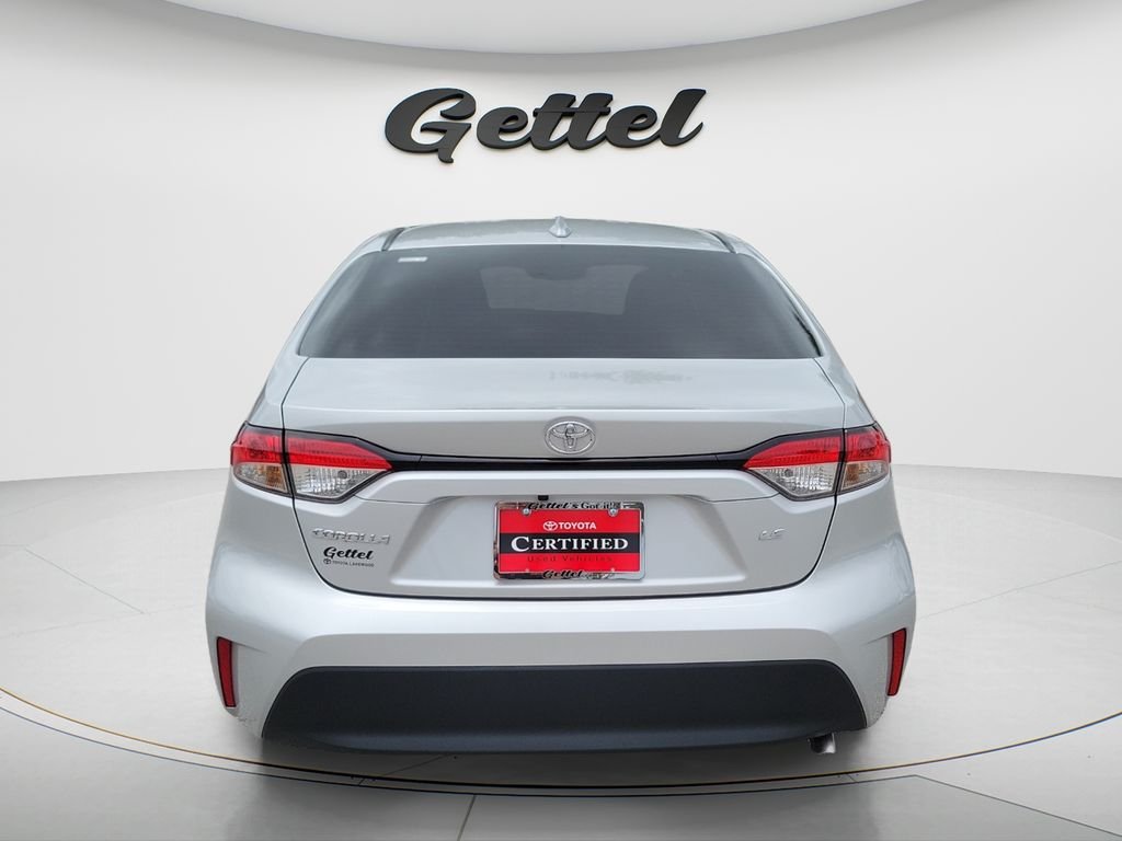 Certified Used 2025 Silver Toyota LE image 6