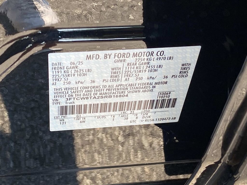 Certified Used 2025 Shadow Black Ford Lobo Standard image 19