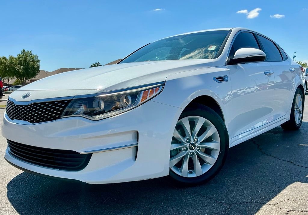 Used 2016 Kia Optima EX with VIN 5XXGU4L39GG077393 for sale in Norman, OK