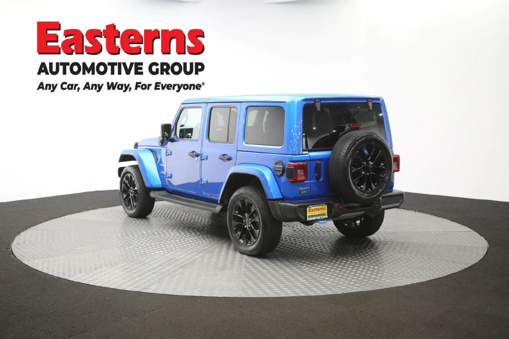 Used 2024 Blue Jeep Sahara 4xe image 66