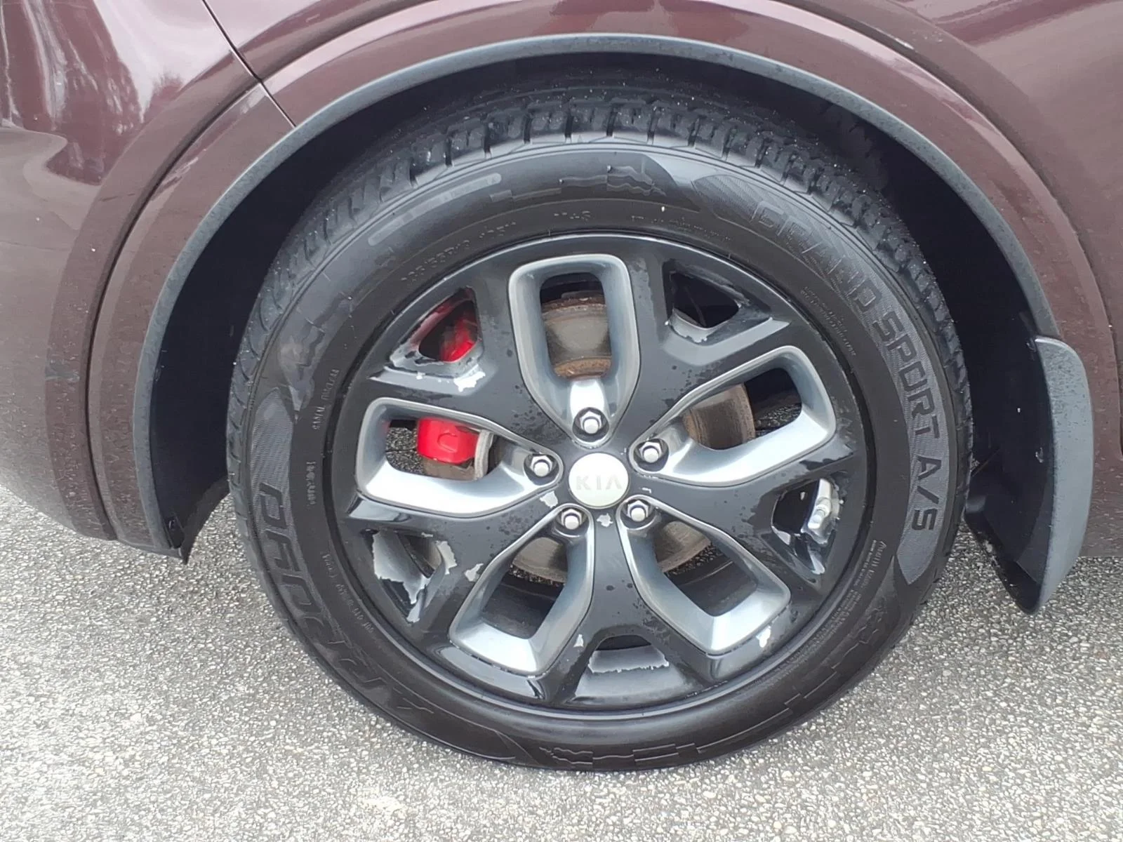 Used 2016 Dark Cherry Kia SX image 4