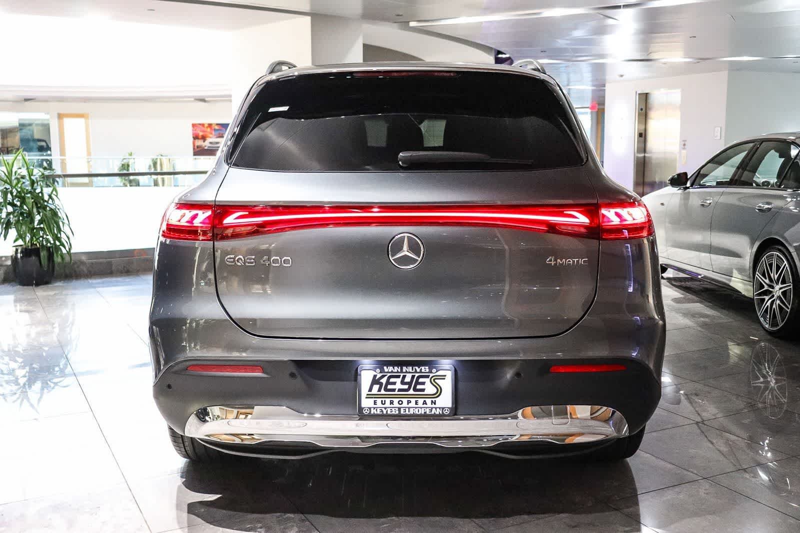 New 2026 Selenite Grey Metallic Mercedes-Benz EQS 400 image 3