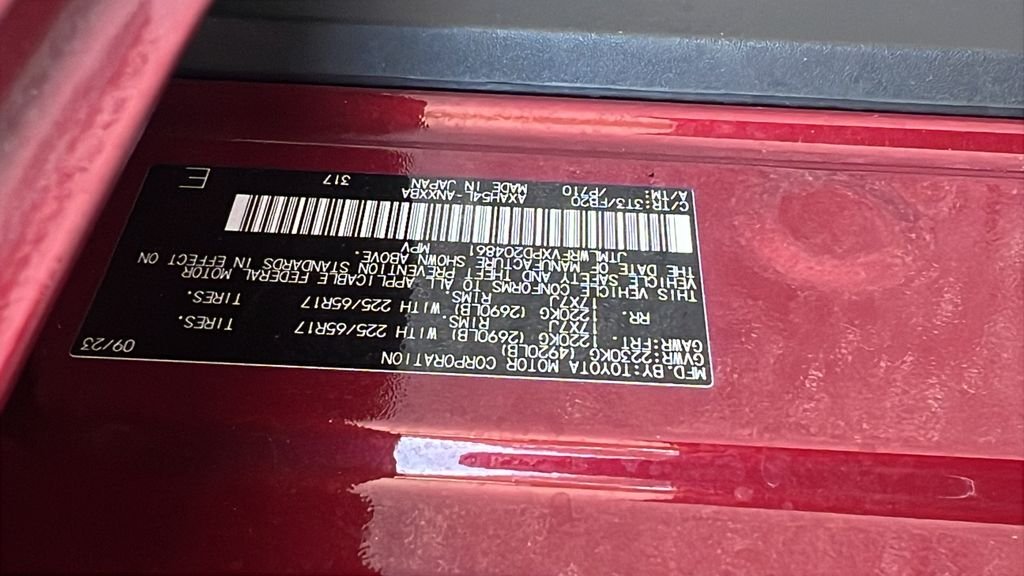 Certified Used 2023 Red Toyota LE image 23