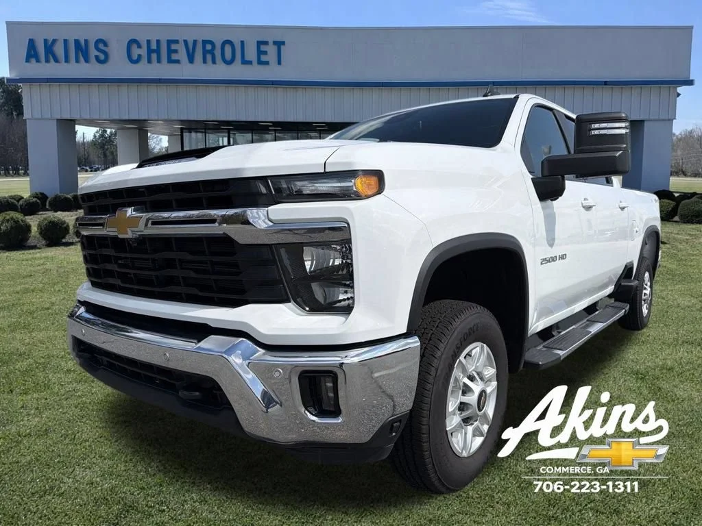 New 2025 Summit White Chevrolet LT image 1
