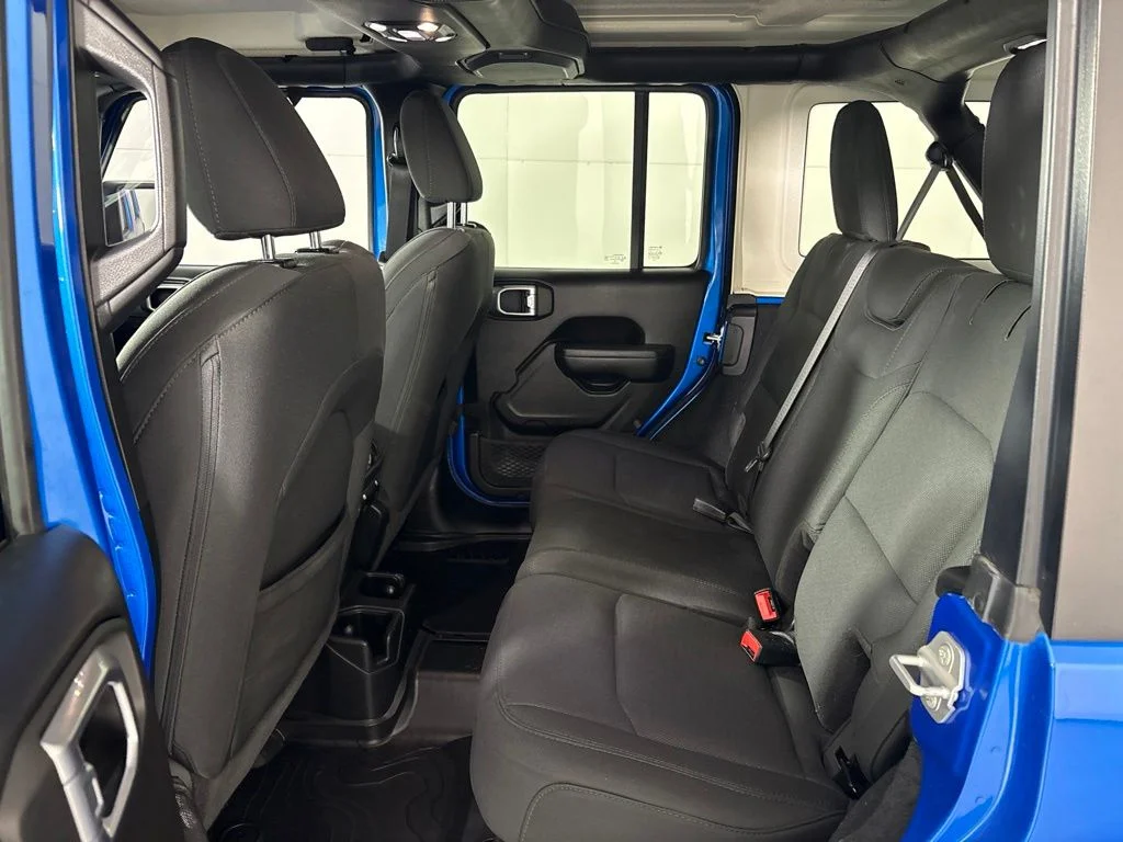 Used 2022 Blue Jeep Unlimited Willys image 20