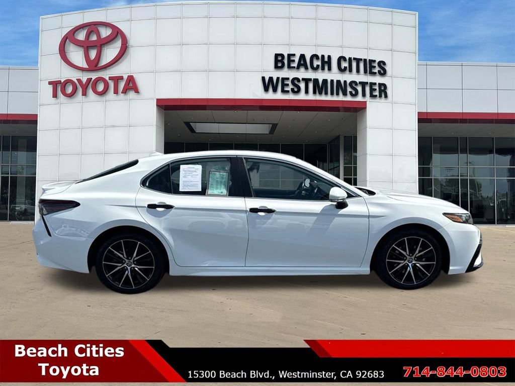 Certified Used 2023 White Toyota SE image 13